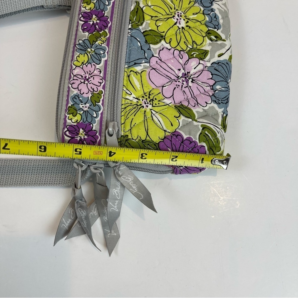 Vera Bradley Watercolor Floral Quilted Belt Bag Crossbody - Picture 12 of 15